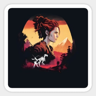 horizon zero dawn Sticker